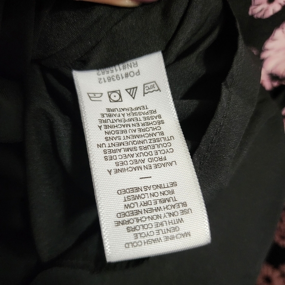 Likely black pink Bella Floral Print Midi Dress Prarie croquet Cottagecore Bridg - Picture 14 of 16